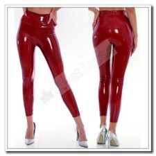 Latex Unisex Tight Pants High