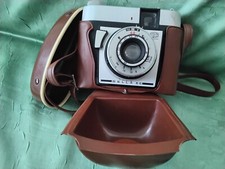 Bilora Bella 66 6x6mm Rollfilmkamera mit Achromat 1:8 mit Ledertasche Vintage