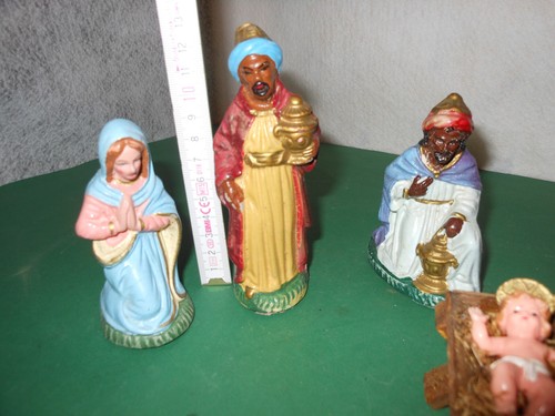 Alte krippenfiguren krippe - ur-alte,