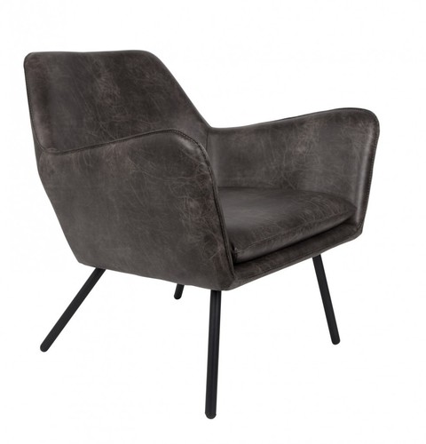 Retro sessel bon kunstleder - sessel,