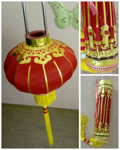 Lampion nylonstoff rot - nylonstoff,
