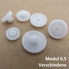 Kunststoff Modul 0,5 Kronenrad Differentialgetriebe Zahnrad Motor RC Modell DIY