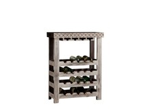 Weinregal massiv weinständer - weinregal,