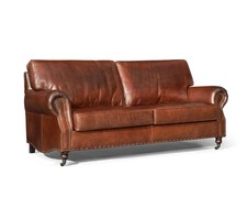 Clubsofa Wales 3-Sitzer Leder