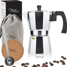 Milu Espressokocher Alu
