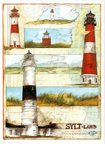 Kunstdruck sylt land - kunstdruck,