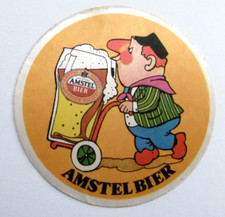 Werbe aufkleber amstel bier - amstel,