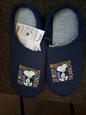 Disney Peanuts Snoopy Hausschuhe Dunkelblau Grau Größe 37/38