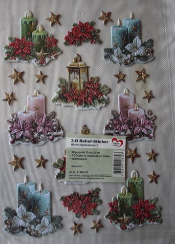 Relief sticker - 3-d, relief-sticker