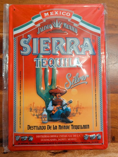 Blechschild tequila sierra - blechschild,