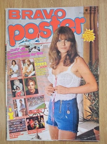 Bravo poster magazin 1975 - poster,
