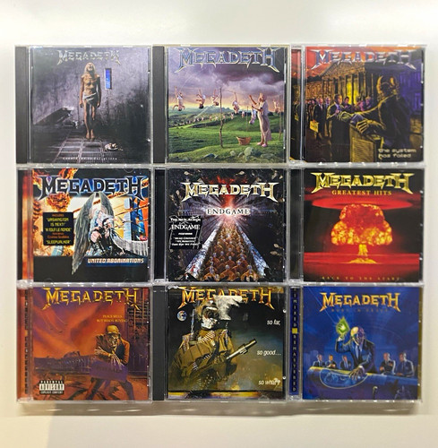 Megadeth sammlung alben - megadeth, 9