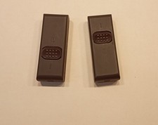 Schnurschalter braun 2-Polig, Zwischenschalter, Kabelschalter, 2 Stück