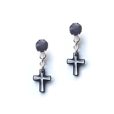 Ohr stecker versilbert - stecker, 2