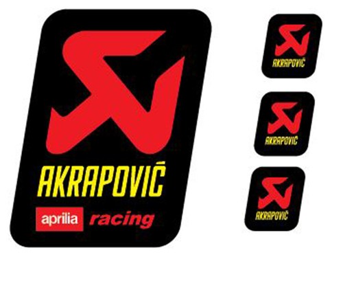 Aufkleber sticker akrapovic - aufkleber,