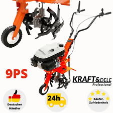 Motorhacke Benzin Gartenfräse Bodenfräse Kultivator Ackerfräse Hacke Bodenhacke