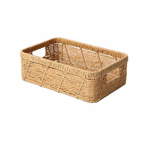 Papierseil korb mit griffen - papierseil-korb,