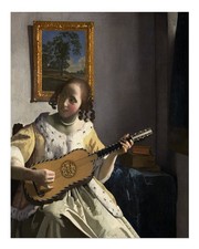 Vermeer Wandkunst M�dchen