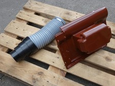 Jacobi  J11V  Sanitärlüfter Rechteck Tonziegel /PVC edelkupfer+ Schlauch