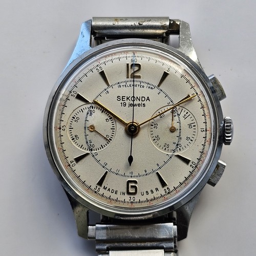 Vintage sekonda poljot - sekonda,