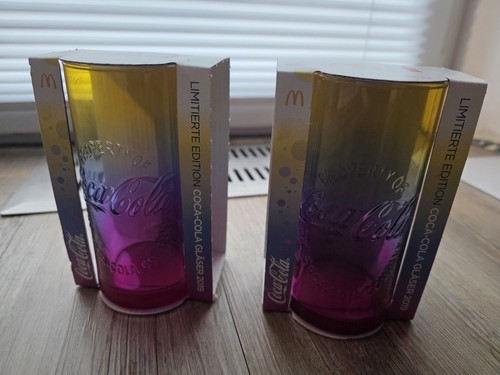 Coca cola regenbogen glas - cola,