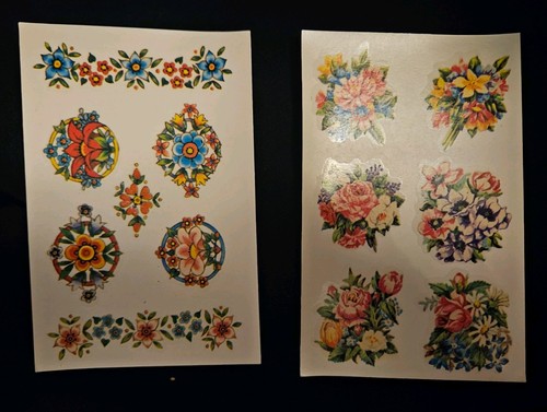Ddr abziehbilder blumen - abziehbilder,