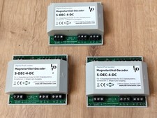 3x Ldt Littfinski Magnetartikel Decoder S-DEC-4-DC Fertiggerät im Gehäuse