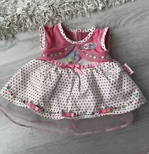 Puppen Kleidung Kleid für 43cm große Puppe Chou Chou Baby Born Zapf Creation TOP