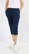 Jeanshose Damen Slim Legs kurz