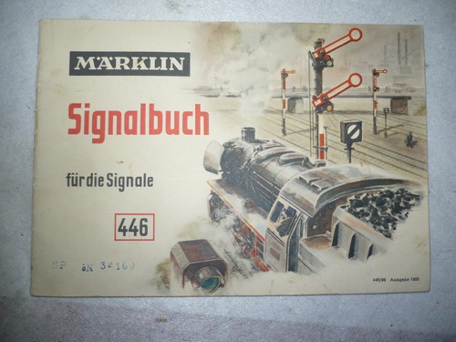Märklin 446 signalbuch - märklin,