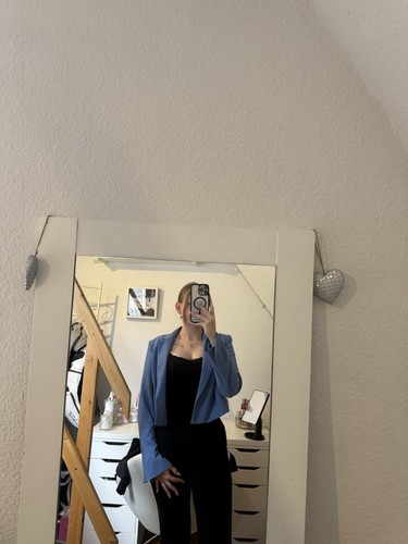 Cropped blazer hellblau - c&a,