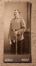 Foto Cdv Soldat Uniform Orden