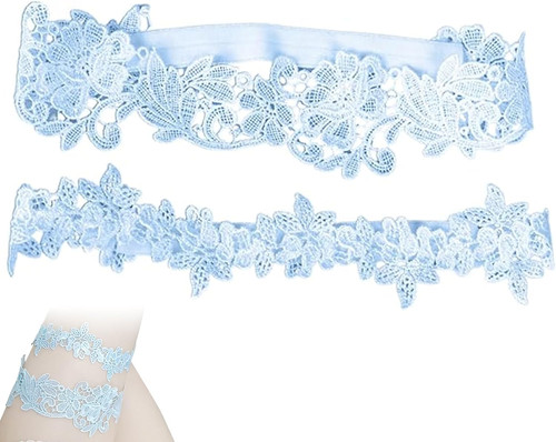 Paar strumpfband blau - strumpfband,