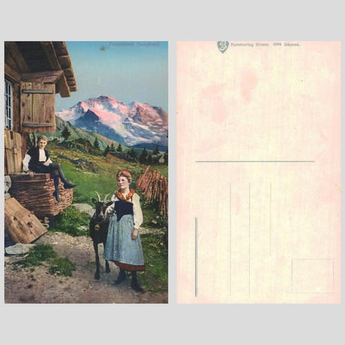 Alte postkarte jungfrau - alte,