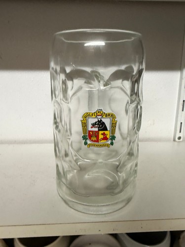 Masskrug glas wolf - glas,