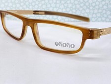 IC! Berlin Brille Herren Damen Echt Horn Lesebrille Gold Onono Aphrodite