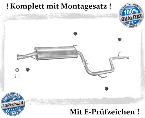 Endschalldämpfer für