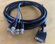 E119932 AWM 2919 80C 30V VW-1 low voltage computer RCA BNC VGA 4m Monitorkabel