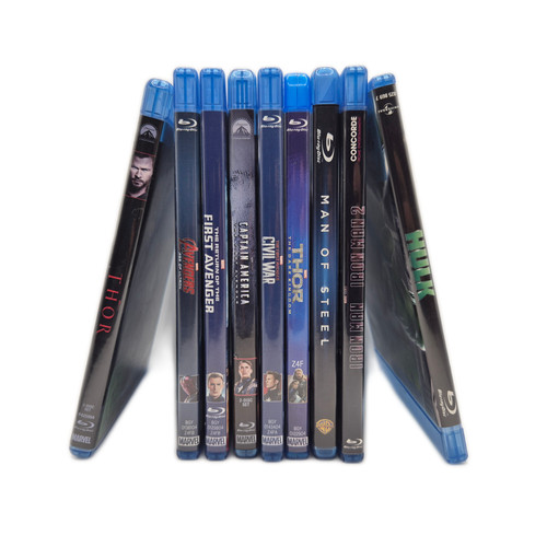 Marvel blu ray - dc, sammlung
