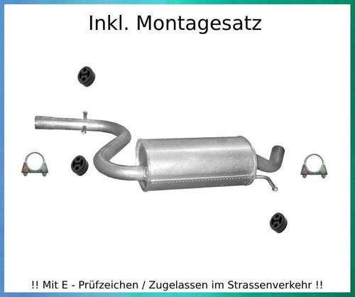 Mittelschalldämpfer audi - mittelschalldämpfer,