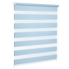 Doppelrollo Duo Rollo Klemmfix ohne Bohren Fenster Tür Seitenzug Fensterrollo