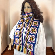 Handarbeit Regenbogen Blau