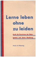 Lerne leben ohne zu leiden