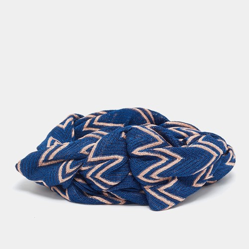 Missoni blau rosa - blau, chevron