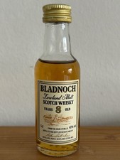Whisky-Miniatur: Bladnoch- Lowlands -single Malt - 8Y - 40% - 5cl - neu