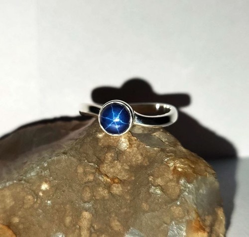 Echter blauer stern - blauer,