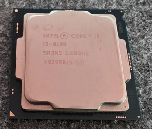 Intel 8100 cpu 3 6 - intel,