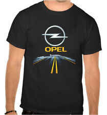 Opel Autobahn Auto Logo SCHWARZE T-Shirt - 1135
