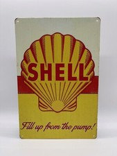 Blechschild Shell 20x30cm