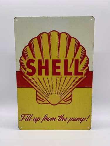 Blechschild shell 20x30cm - shell,